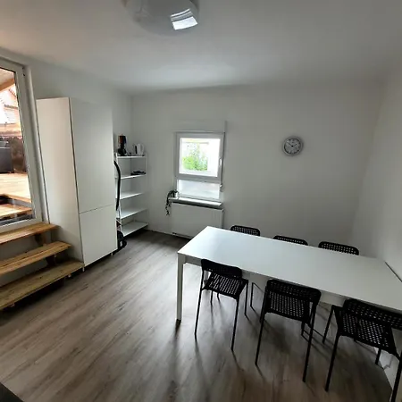 شقة Fischer Apartment 1 - Moderne Monteurs- & Ferienwohnung Mit 2 Schlafzimmern - Grosse Private Terrasse *