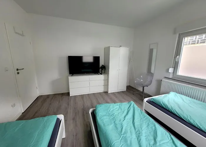 Fischer 1 - Moderne Monteurs- & Mit 2 Schlafzimmern - Neu Renoviert Mit Grosser Privater Terrasse Appartement